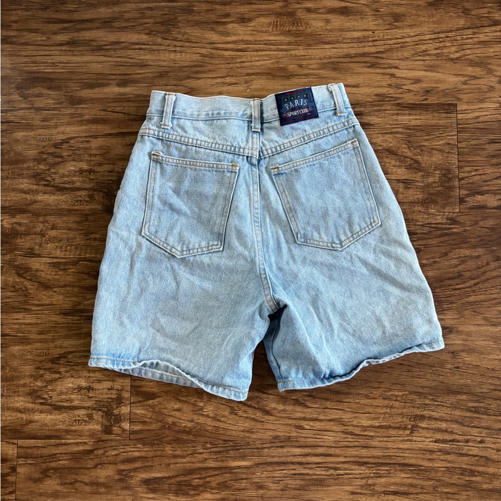 Paris SportClub Denim Shorts Size 5/24 Vintage